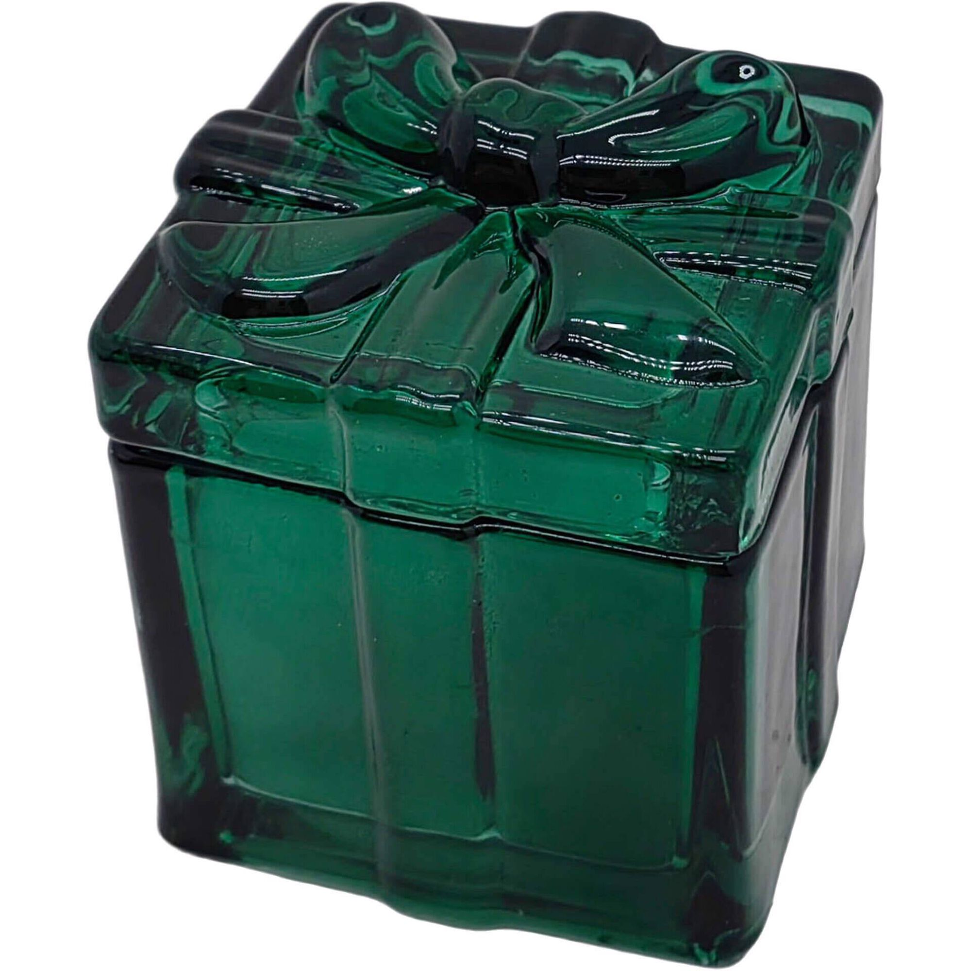 Vela em Copo Verde 70g com Tampa Taço