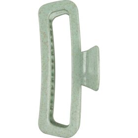 Mola de Cabelo Retangular Verde Bazar&atilde;o