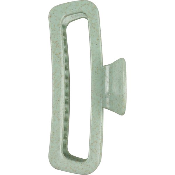 Mola de Cabelo Retangular Verde Bazarão