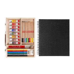 Caixa de Madeira Multitécnica Maxi 118 Peças