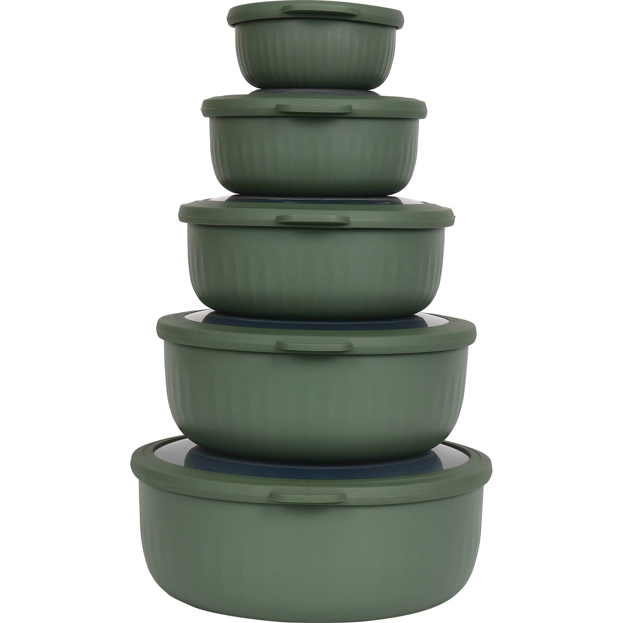 Conjunto 10 Caixas Herm&eacute;ticas Pl&aacute;sticas Bazar&atilde;o