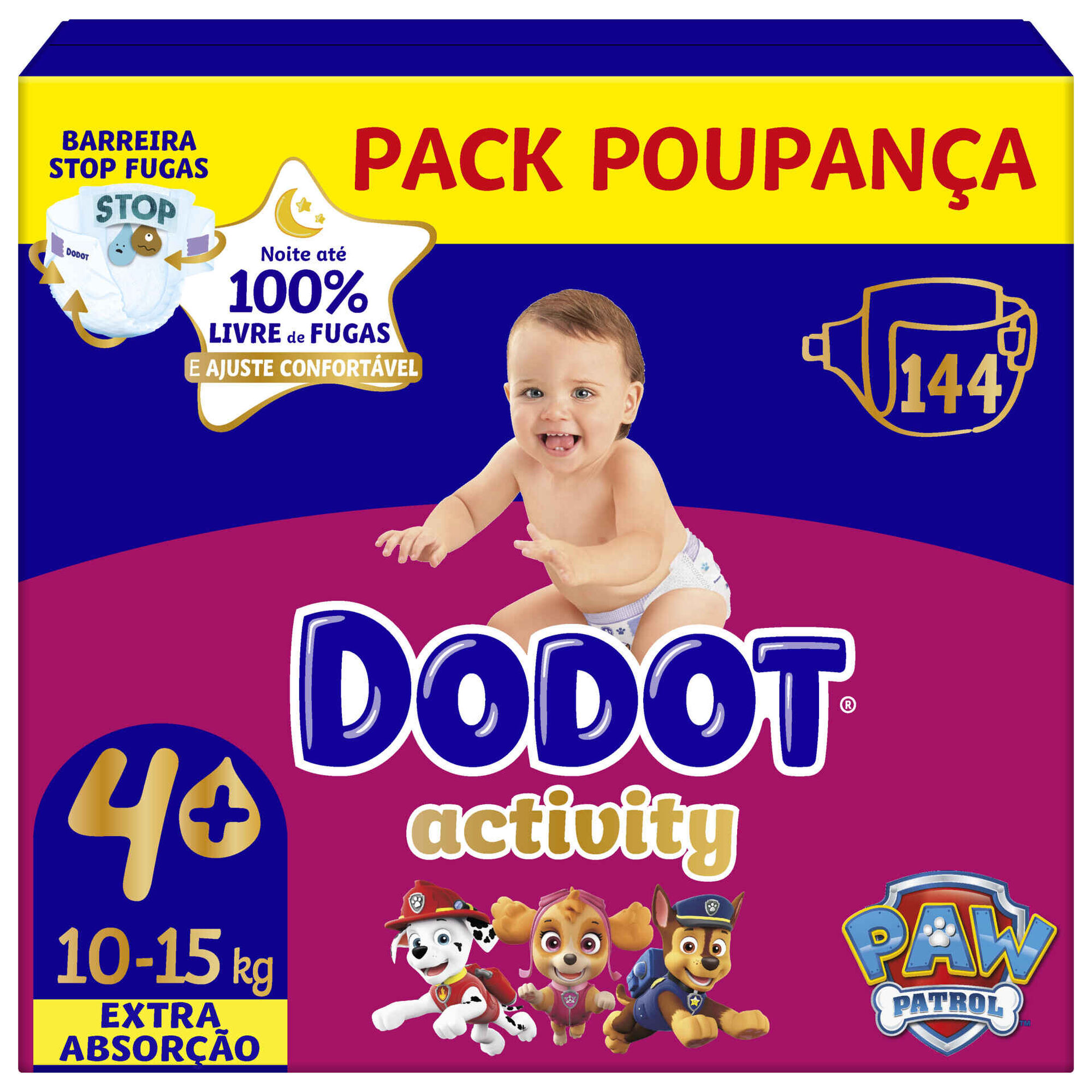 Box Fraldas Activity 9-14kg T4+ Box Fraldas Activity 9-14kg T4+