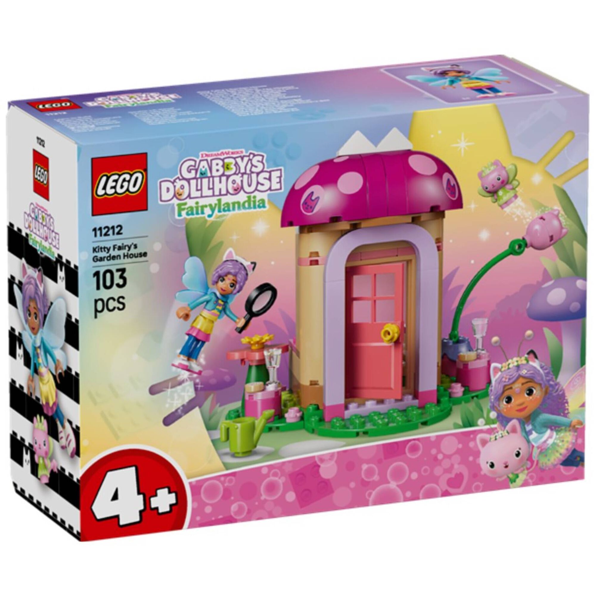 LEGO Gabby's Dollhouse - Casa no Jardim da Fadinha - 11212