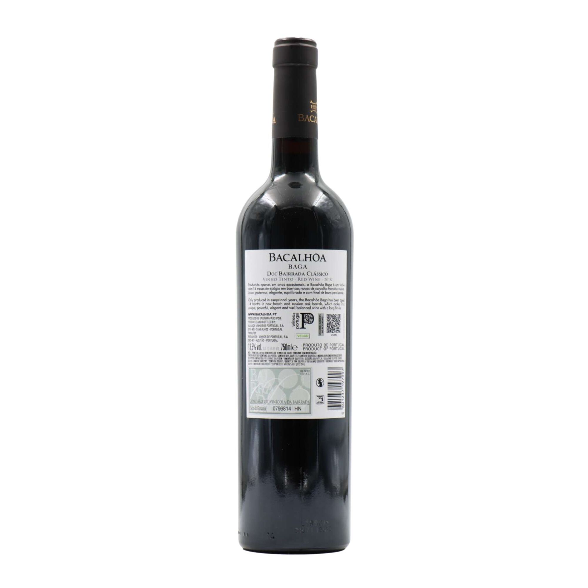 Bacalh&ocirc;a Baga Cl&aacute;ssico Bairrada Vinho Tinto