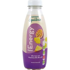 &Aacute;gua Vitaminada sem G&aacute;s Energy Anan&aacute;s e Maracuj&aacute; Continente Equil&iacute;brio