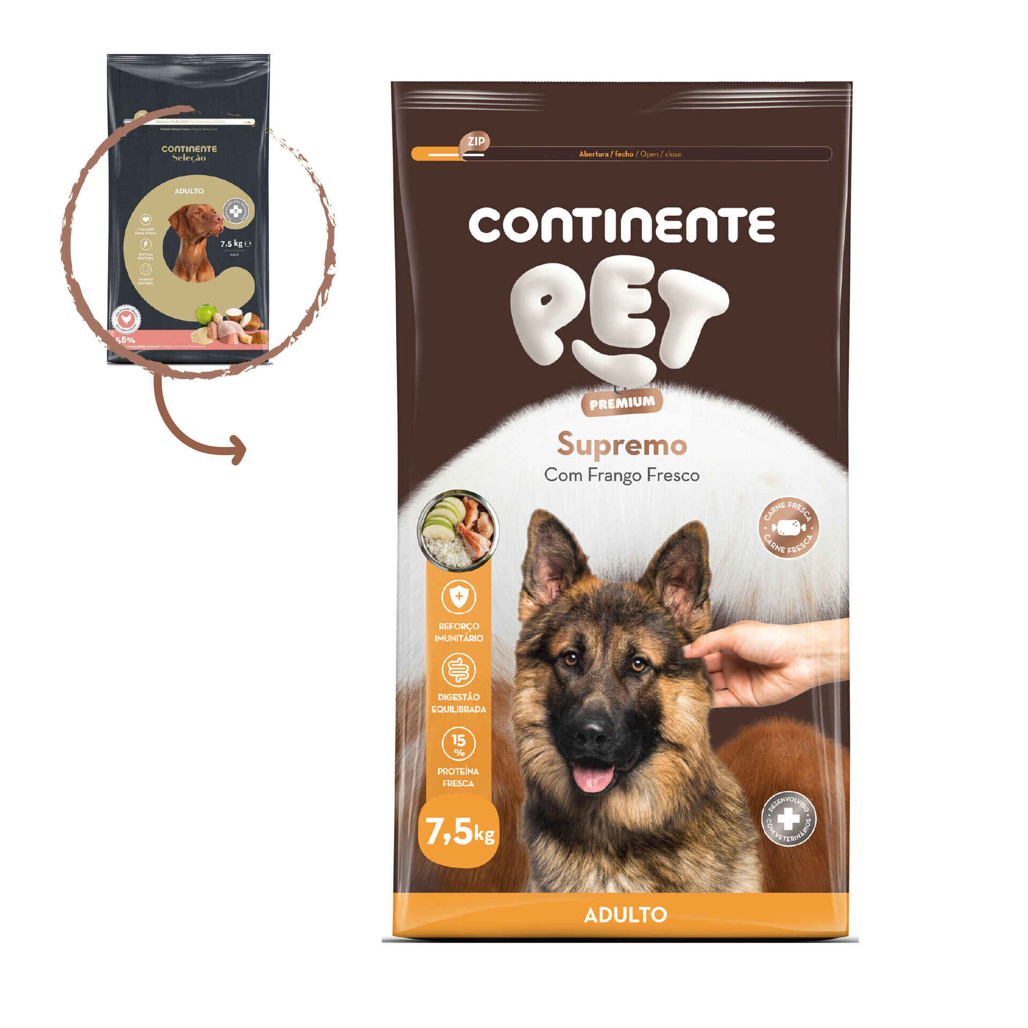 Ração para Cão Adulto Frango Pack Poupança