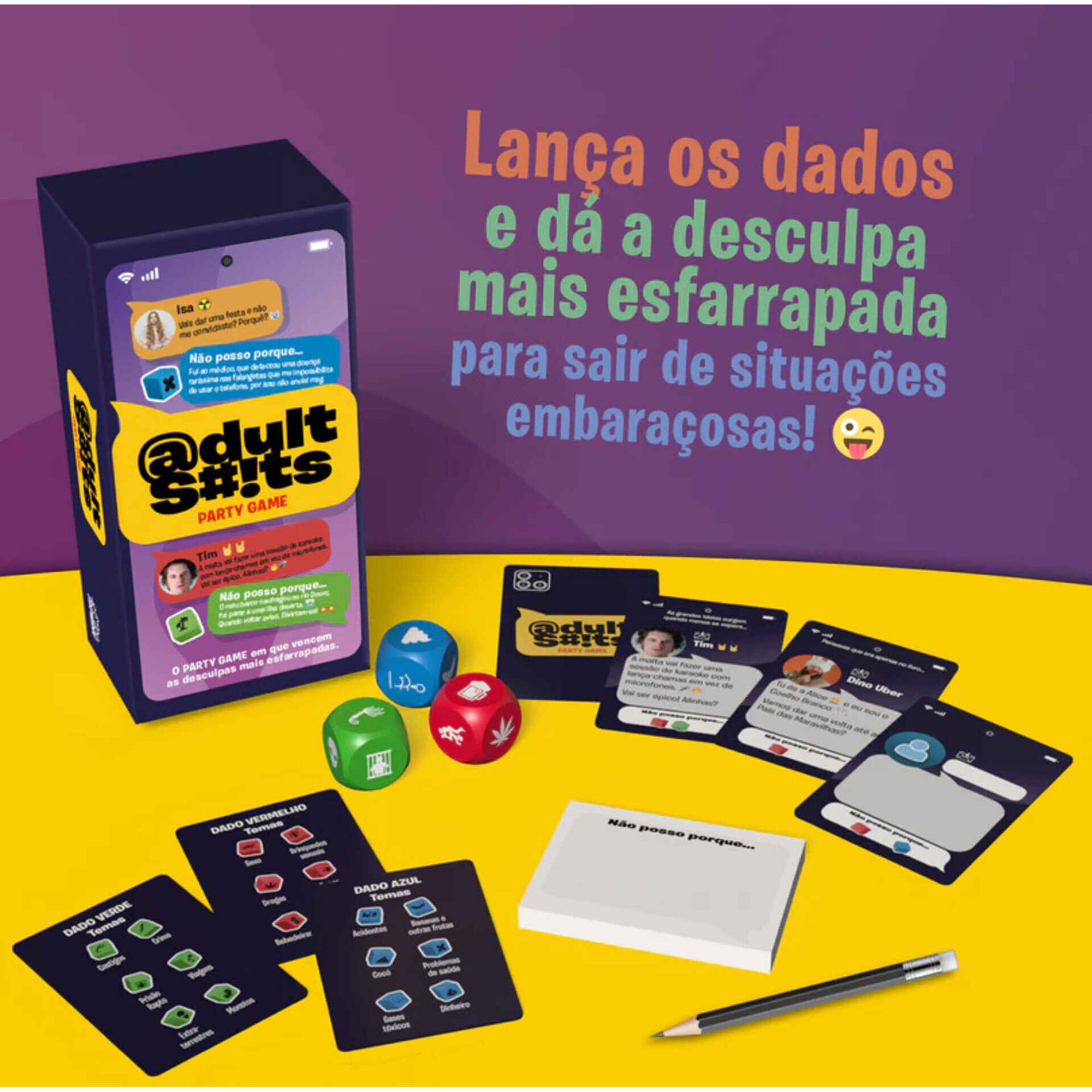Creative Toys - Jogo Adult Shits