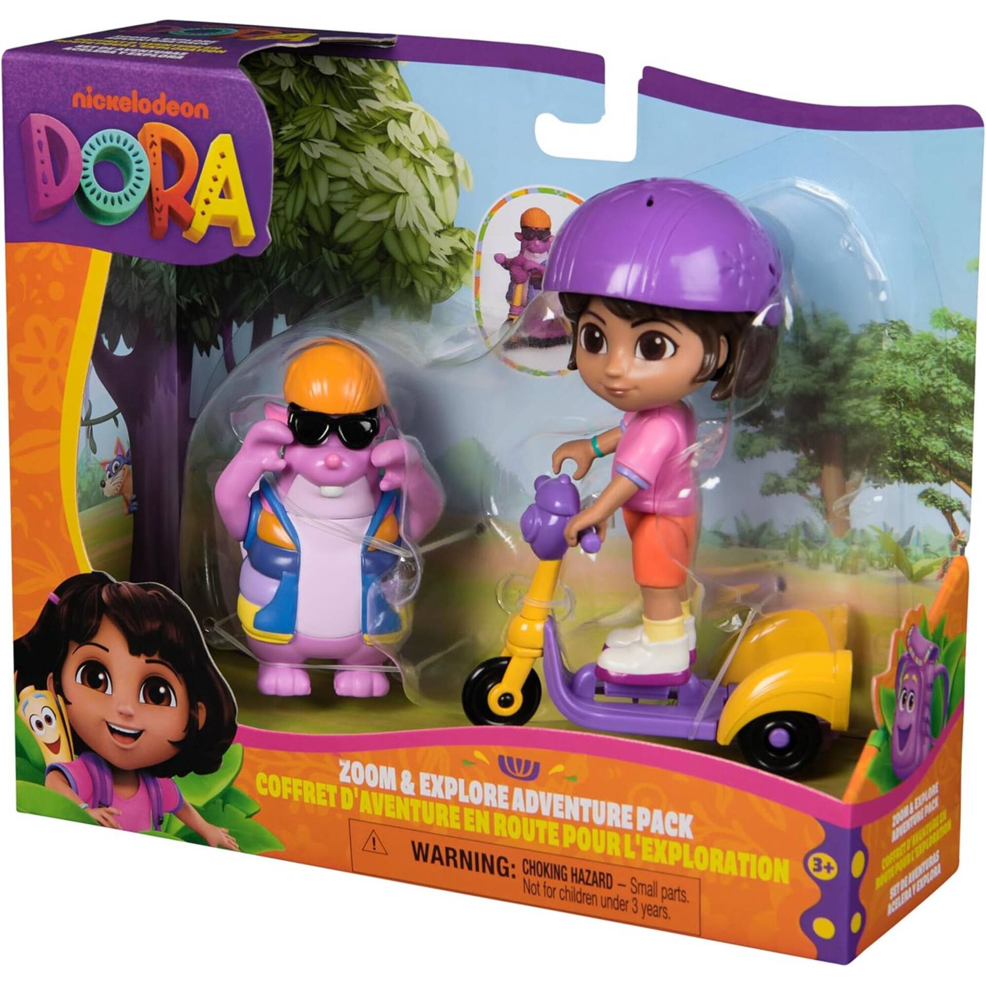 Conjunto de Aventura Zoom Dora and Tico