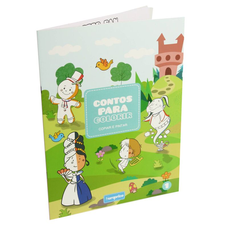 Contos para Colorir - Copiar e Pintar