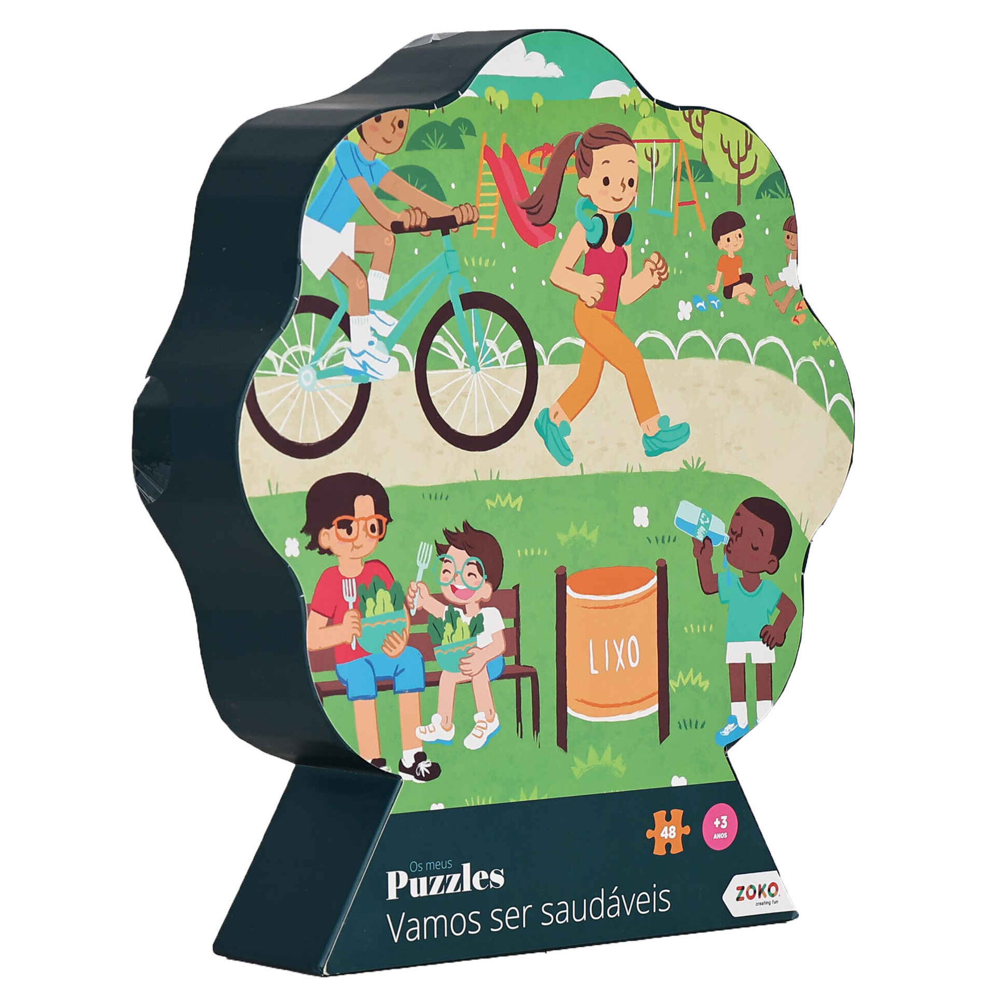 Puzzle Vida Saudável 48 Peças