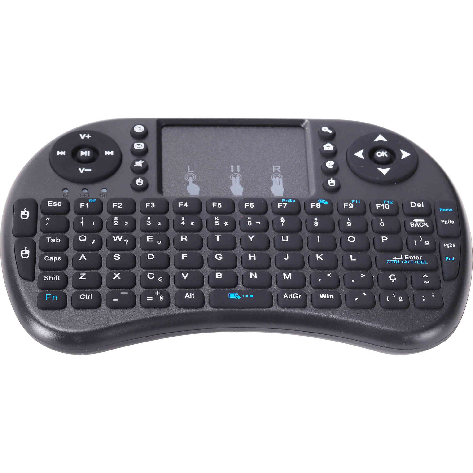Mini Teclado Wireless com Touchpad