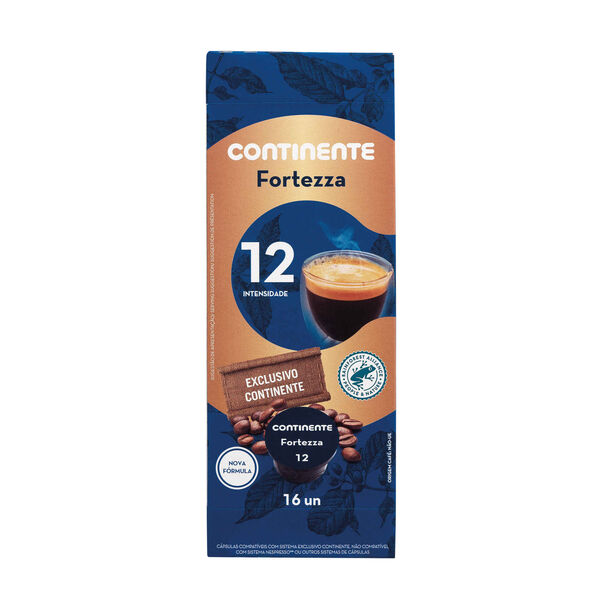 Cápsulas de Café Fortezza Int 12 Continente