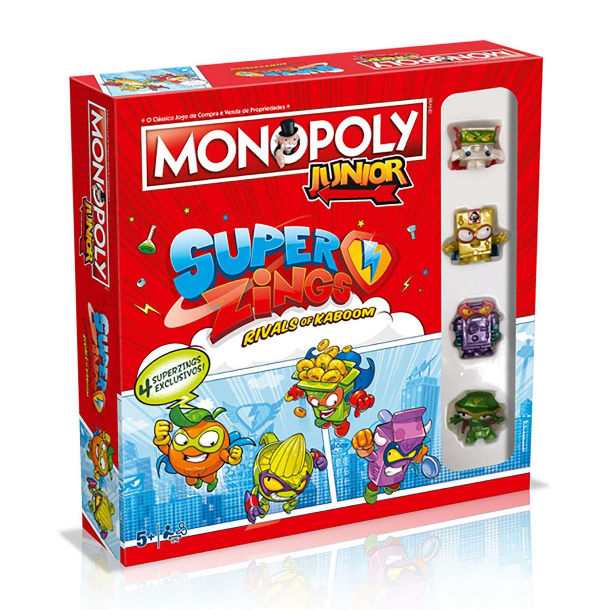 Monopoly Júnior Superzings Monopoly Júnior Superzings