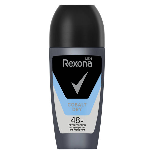 Desodorizante Roll On Cobalt Dry 48H Rexona Men