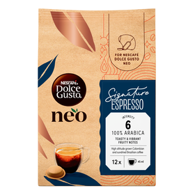 C&aacute;psulas de Caf&eacute; Signature Espresso Int 6 Nescaf&eacute; Dolce Gusto Neo