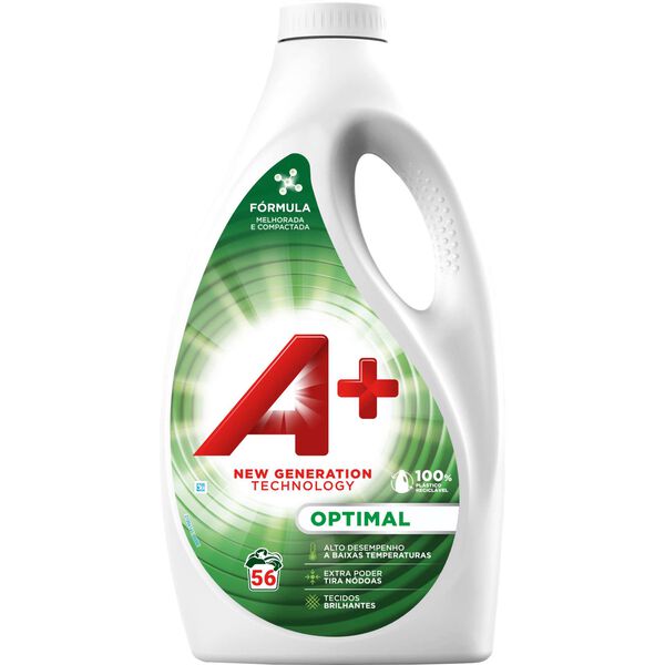 Detergente Máquina Roupa Líquido Optimal A+