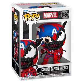 Funko - Figura Marvel - Carnage Captain America