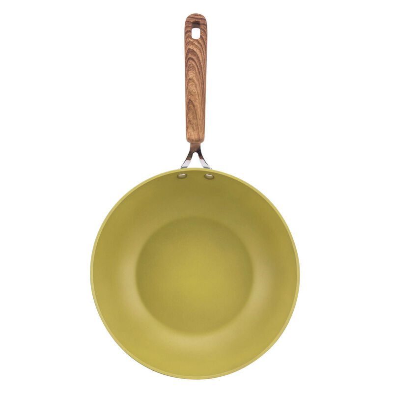 Wok Antiaderente Alumínio 28cm Oliveira Gourmet Kasa