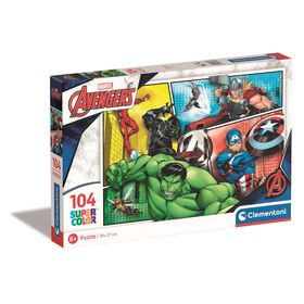Puzzle Avengers 104 Peças