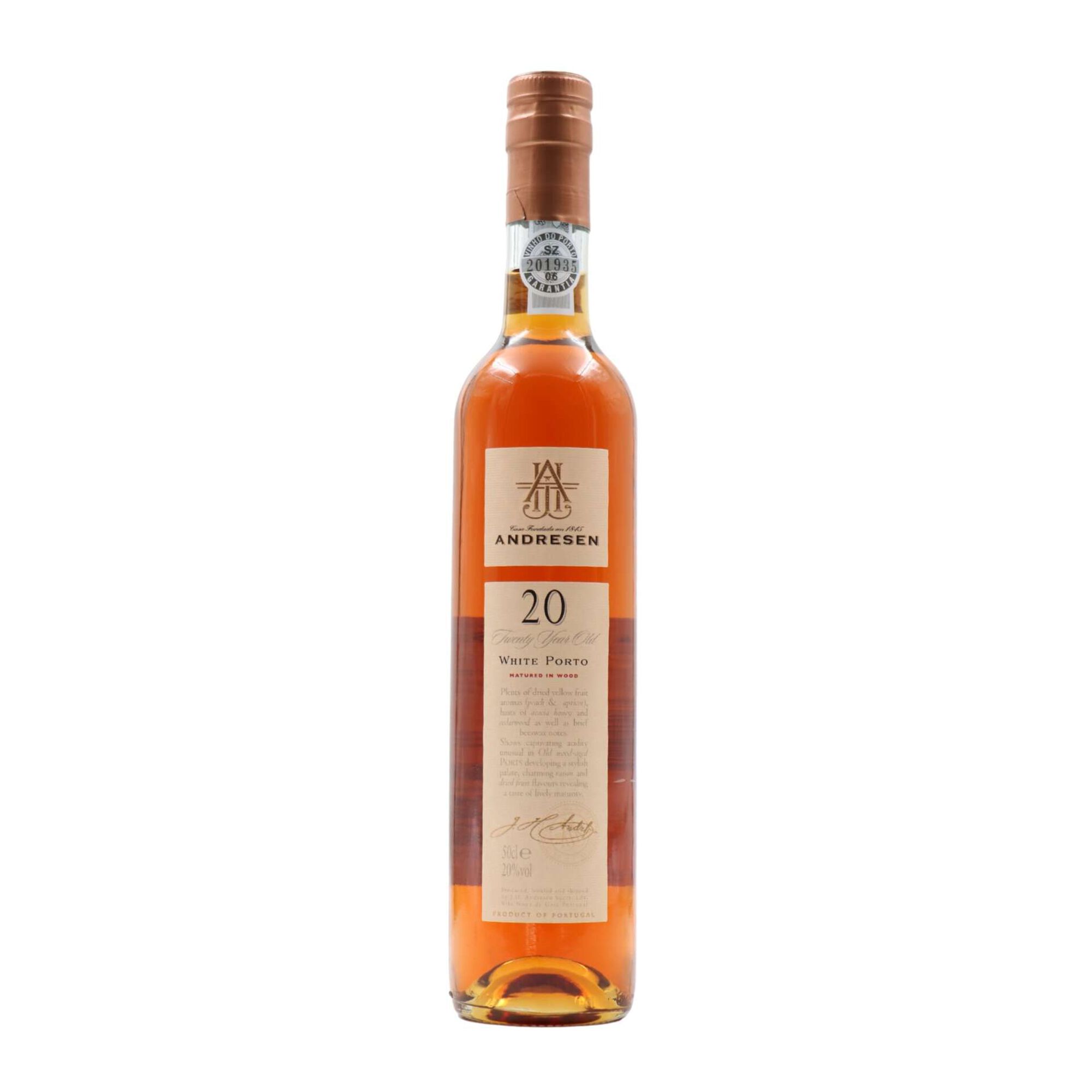 J. H. Andresen 20 Anos White Vinho do Porto