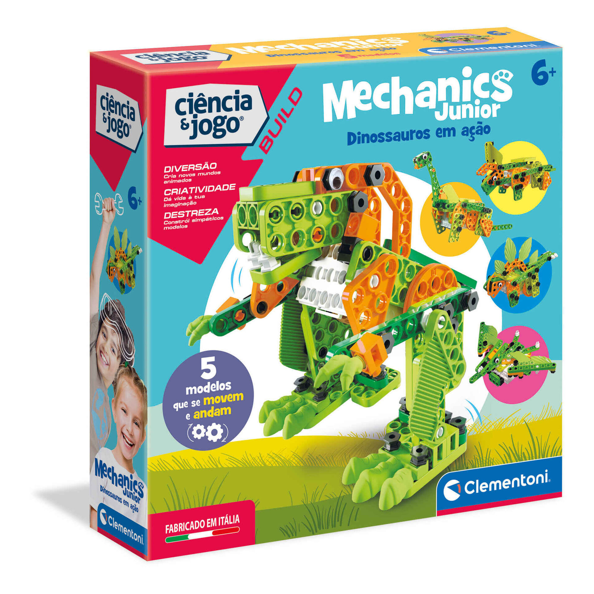 Mecânica Junior - Dinossauros em Ação Mecânica Junior - Dinossauros em Ação