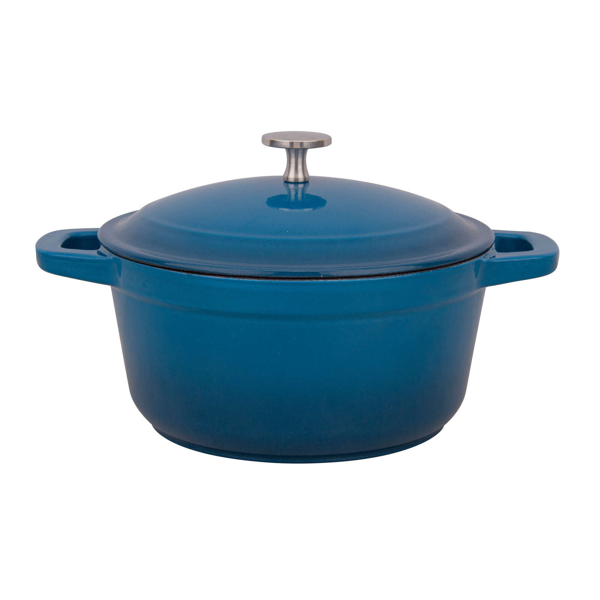 Ca&ccedil;arola Ferro Fundido 20cm Azul Kasa