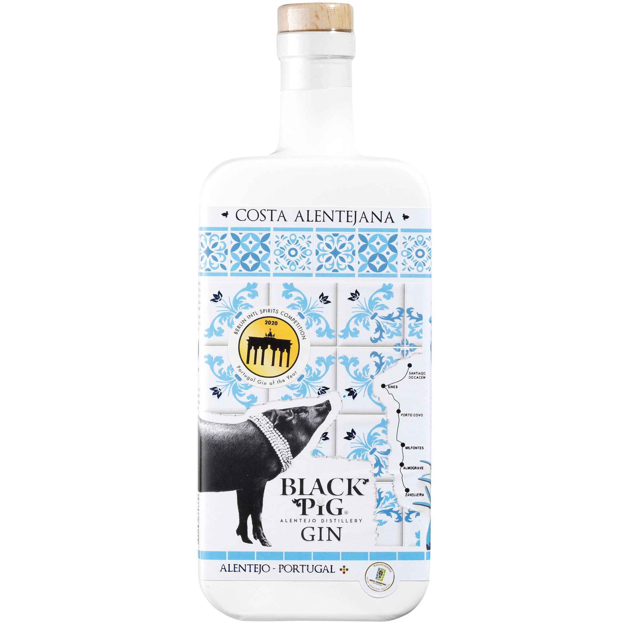 Gin Black Pig Costa Alentejana