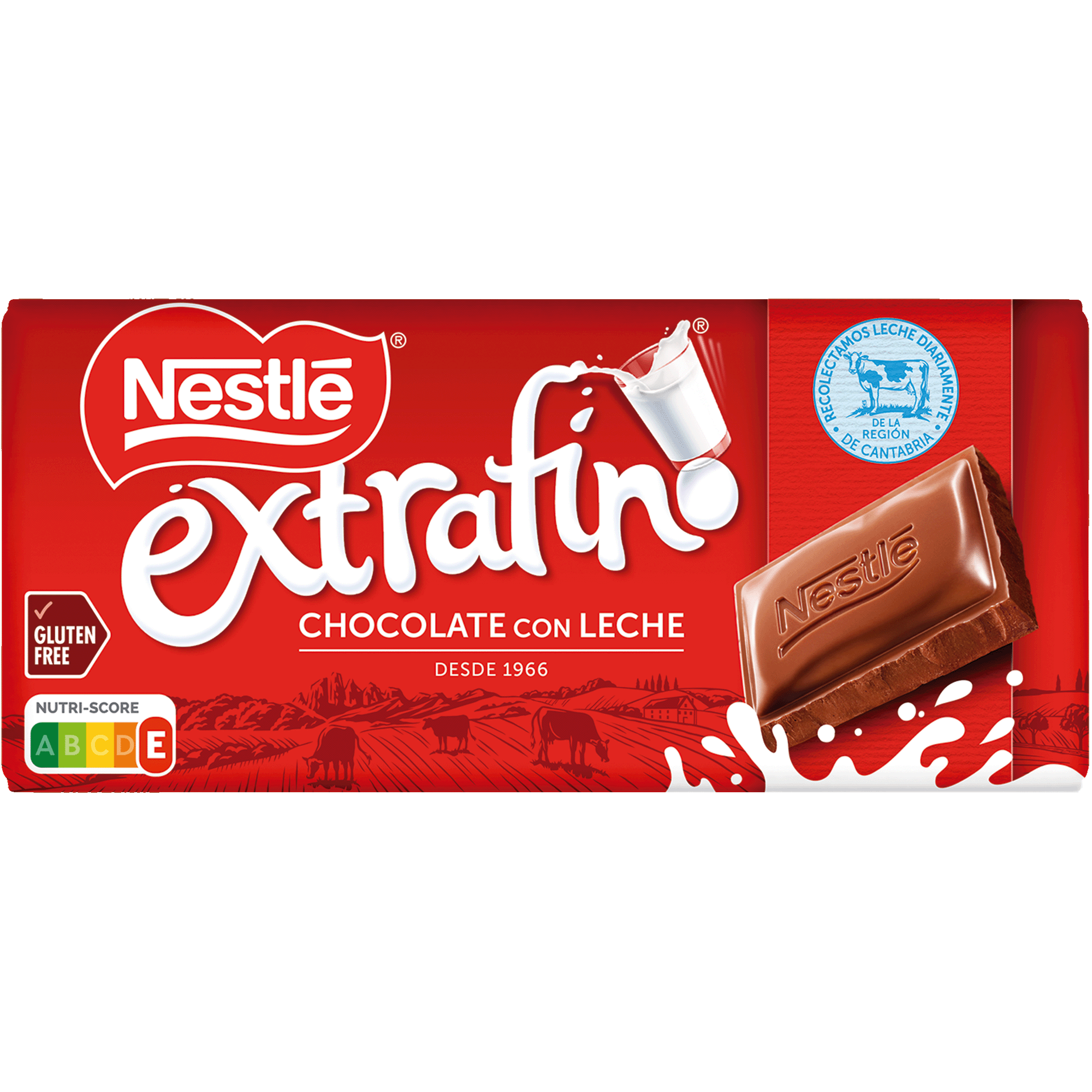 Tablete de Chocolate de Leite Extrafino sem Glúten