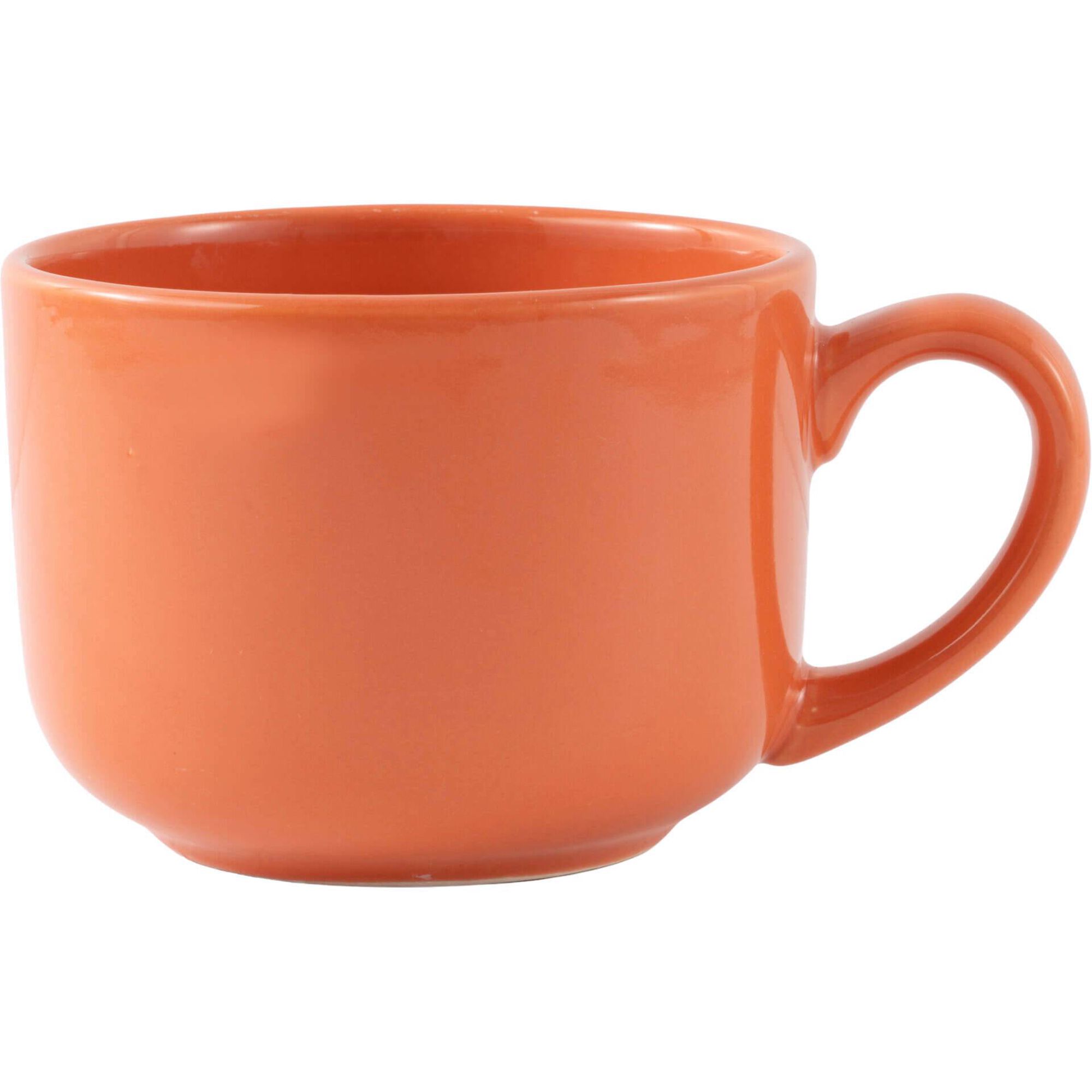 Ch&aacute;vena 640ml Jumbo Laranja Kasa