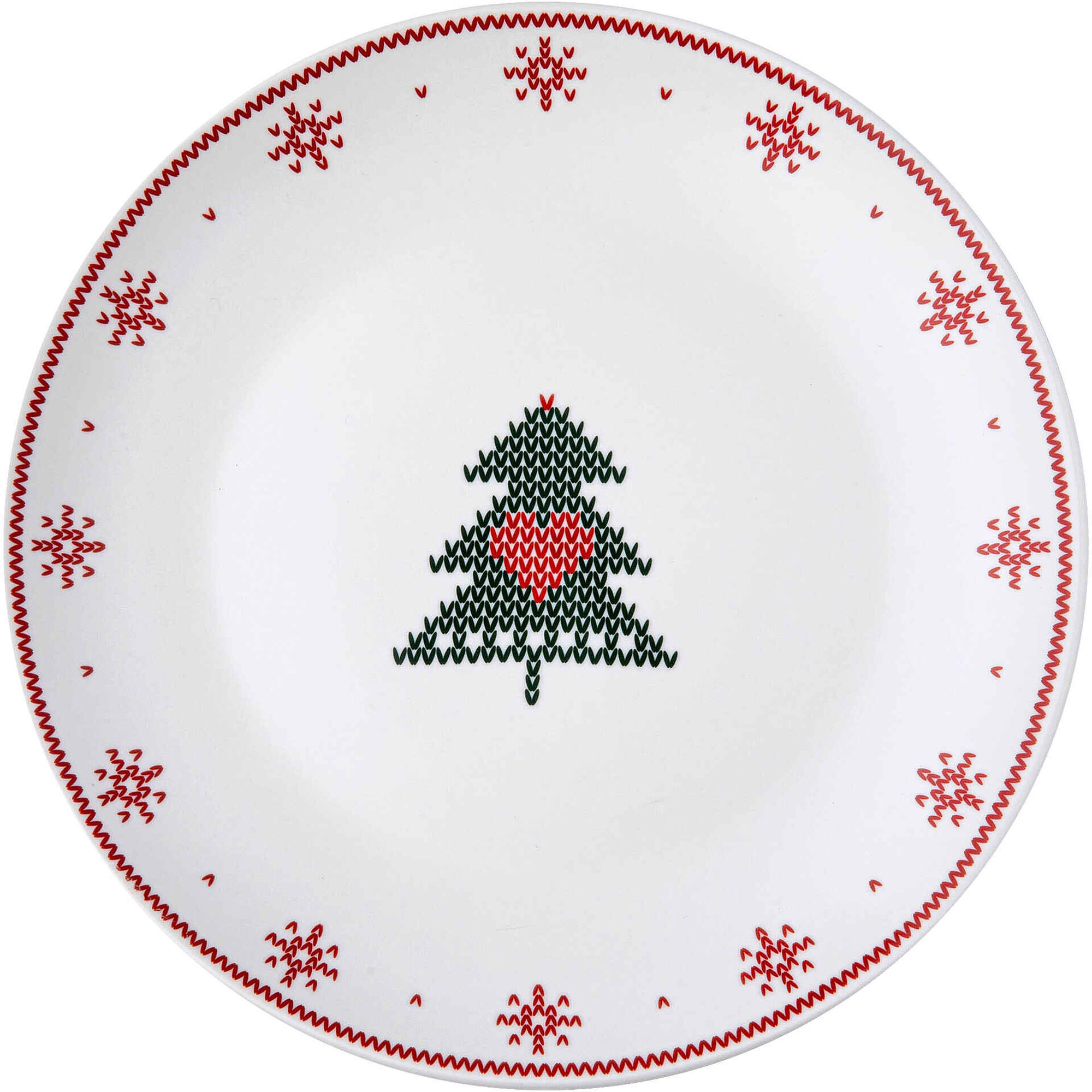 Serviço Mesa Mate Árvores e Renas 6 Pessoas