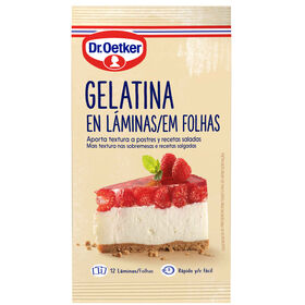 Gelatina 12 Folhas Dr. Oetker