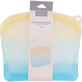 Saco Lanche em Silicone 1200ml Colors Kasa