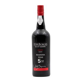 H M Borges Reserva 5 Anos Vinho da Madeira Doce
