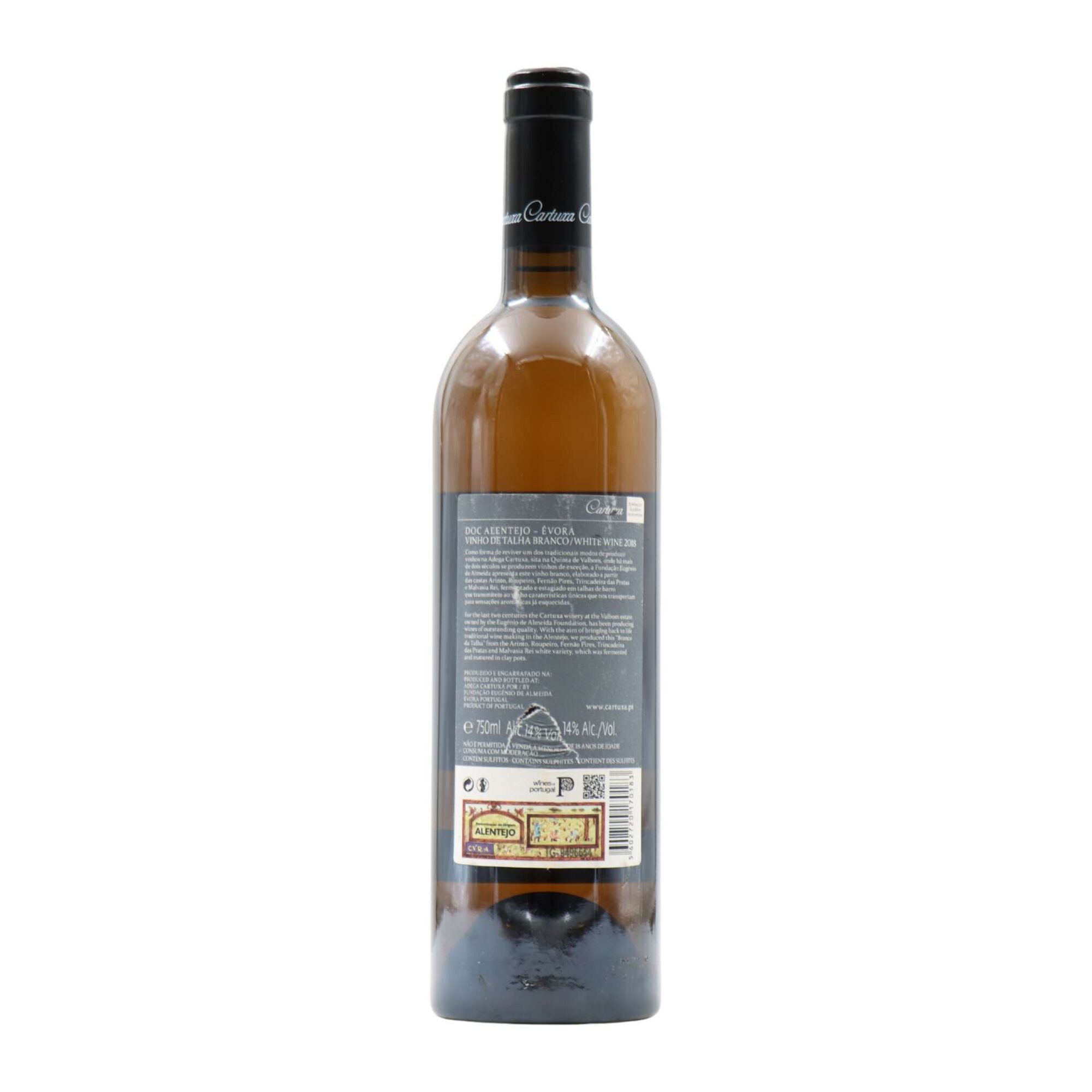 Cartuxa Vinho De Talha Alentejano Vinho Branco