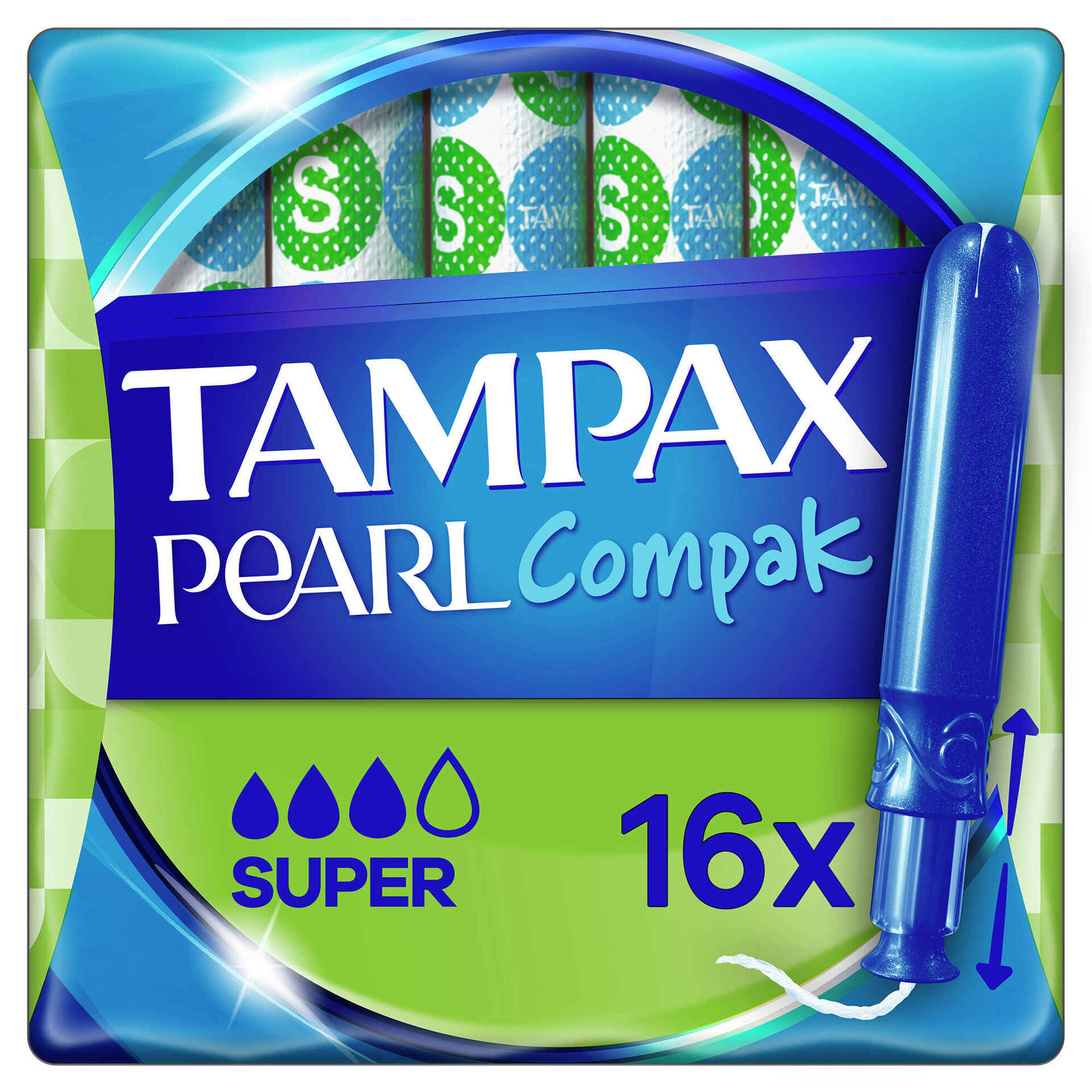 Tampões Pearl Compak Super Com Aplicador