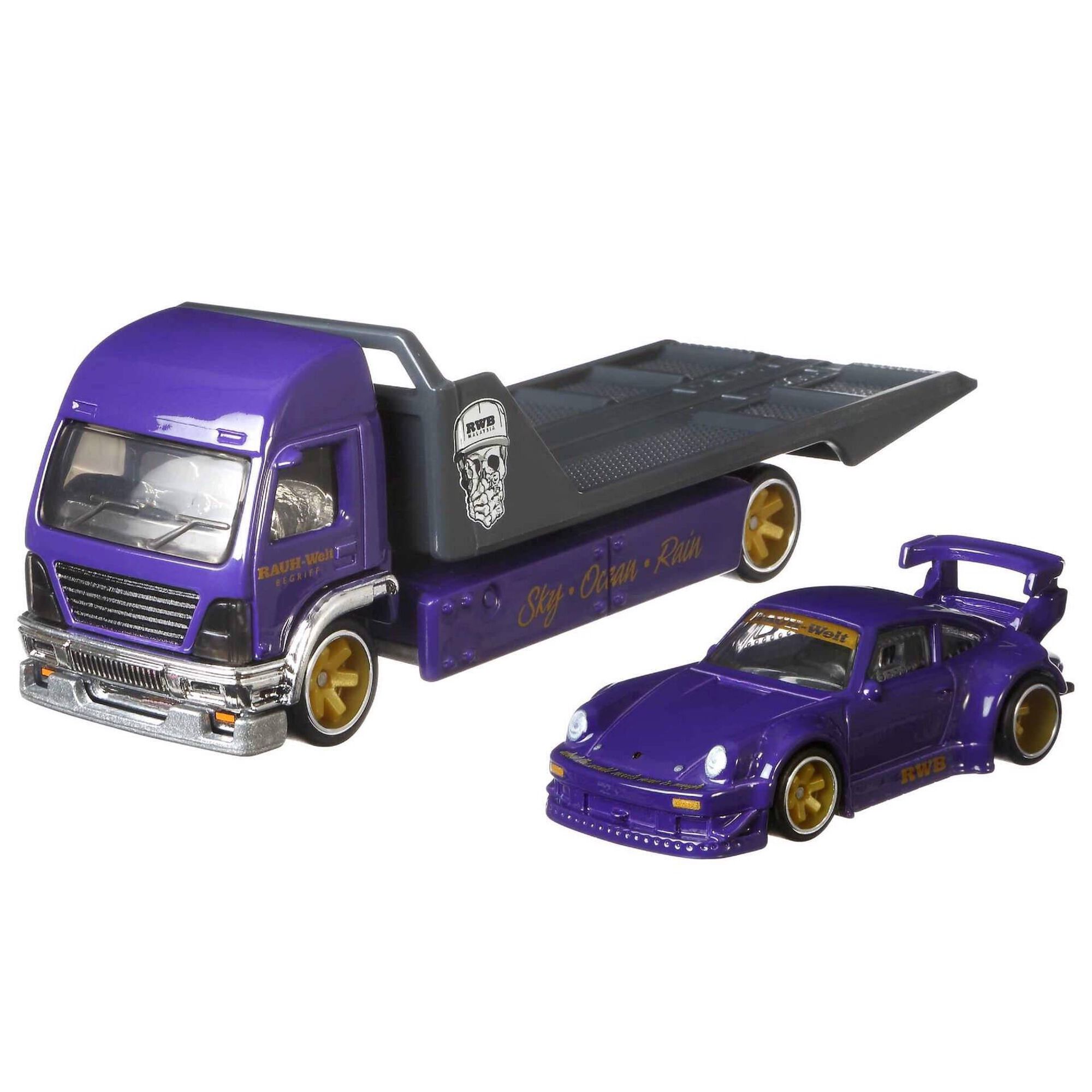 Carro de Competição com Camião de Transporte (vários modelos)