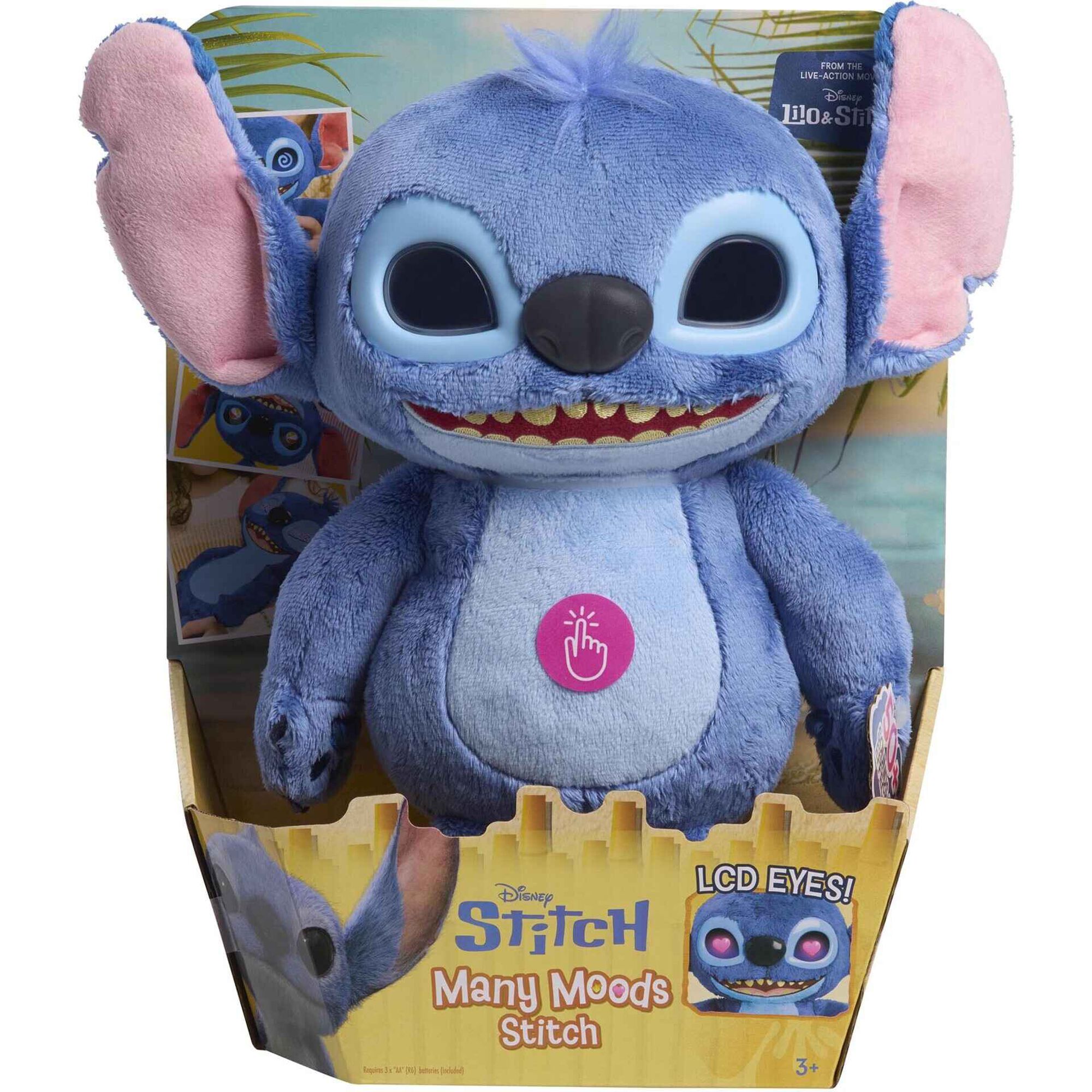 Peluche Stitch Olhos Mágicos