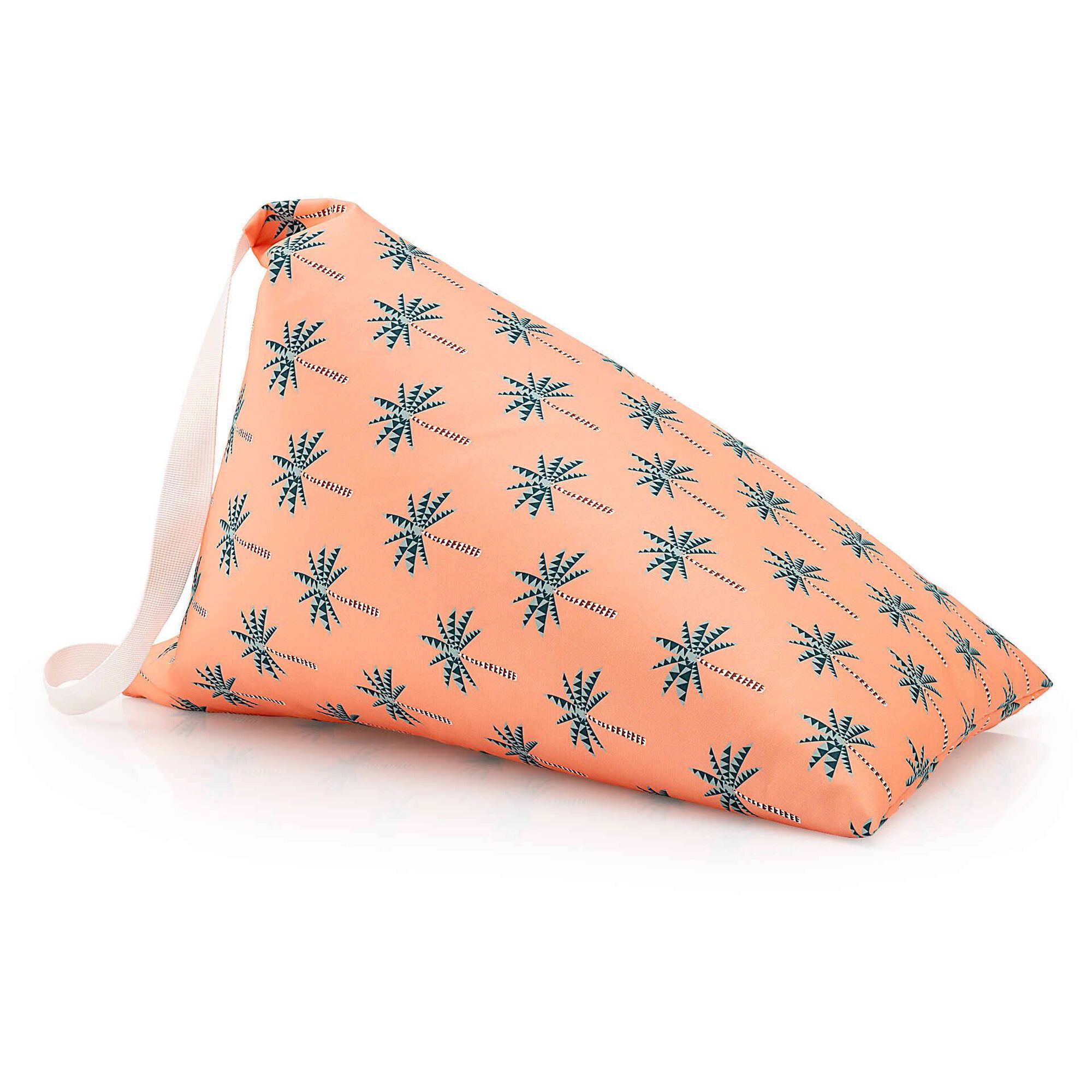 Puff Praia Palmeiras Rosa Tropical Power Kasa