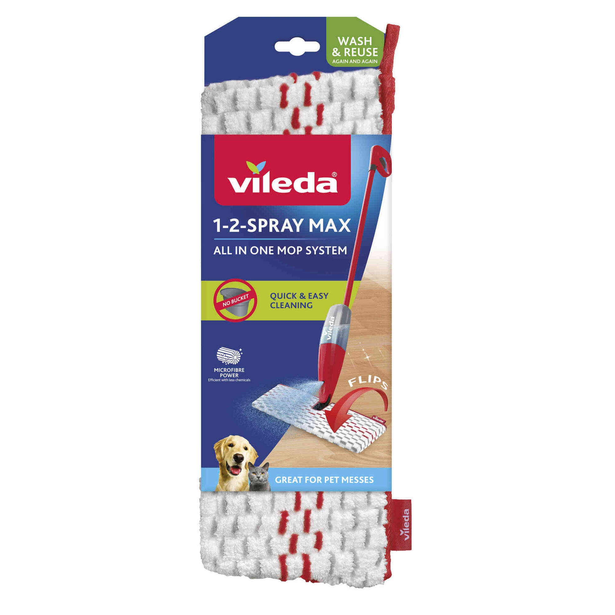 Mopa Microfibra 1.2 Spray Max Vileda