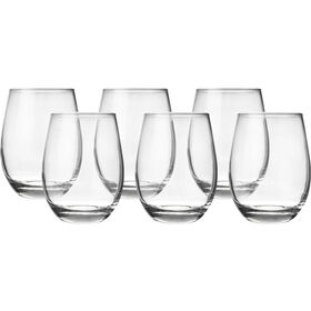 Conjunto de 6 Copos Redondos 45cl Kasa