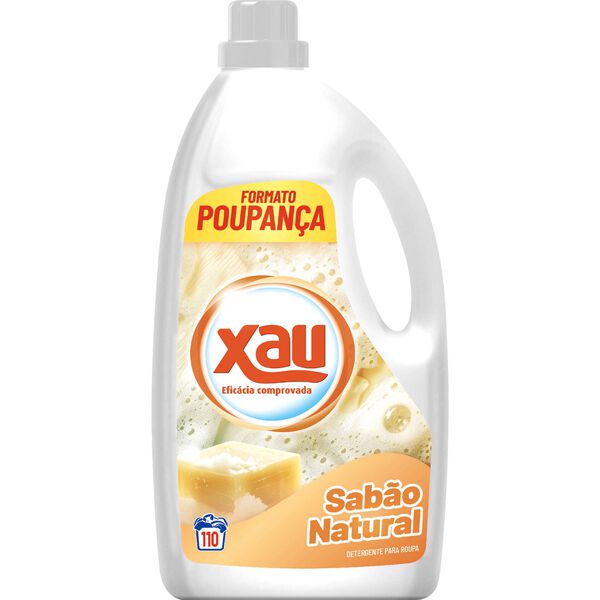 Detergente Máquina Roupa Líquido Sabão Natural Xau