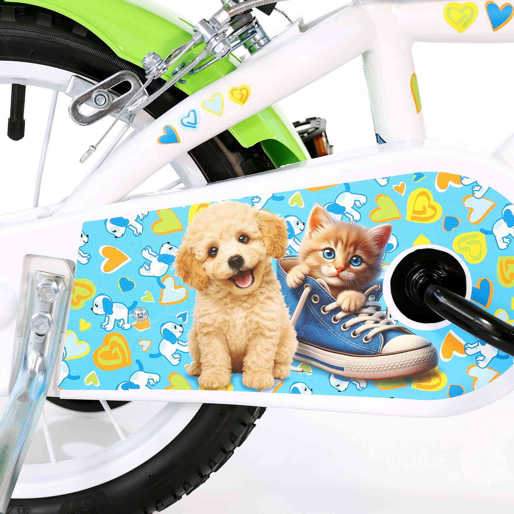 Bicicleta de Crian&ccedil;a Roda 14'' 4-6 Anos Furry Fun