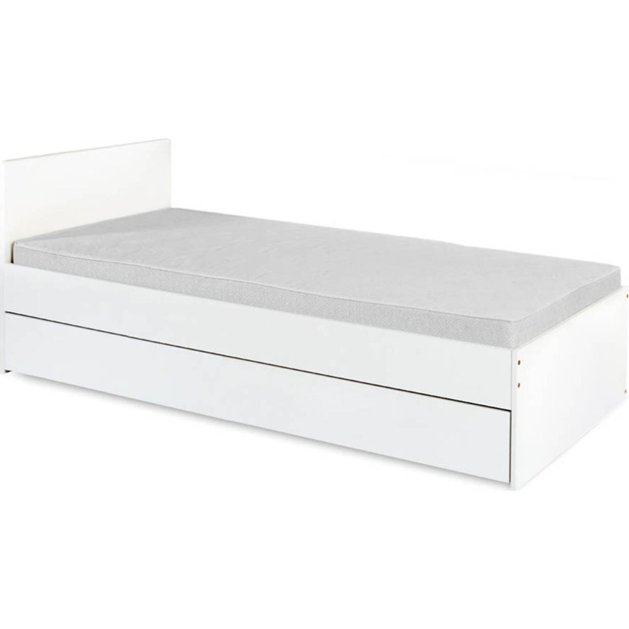 Cama Junior com Gavetão Branca Dalia