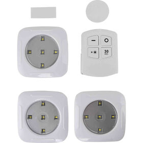 Conjunto 3 Luzes para Armário com Comando