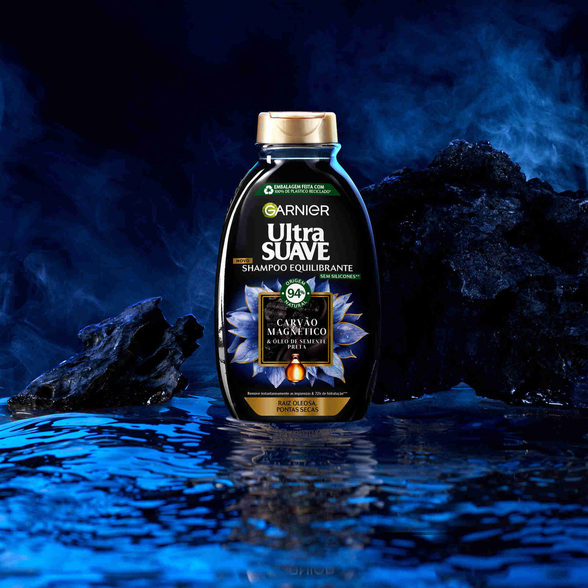 Champô Ultra Suave Carvão Champô Ultra Suave Carvão