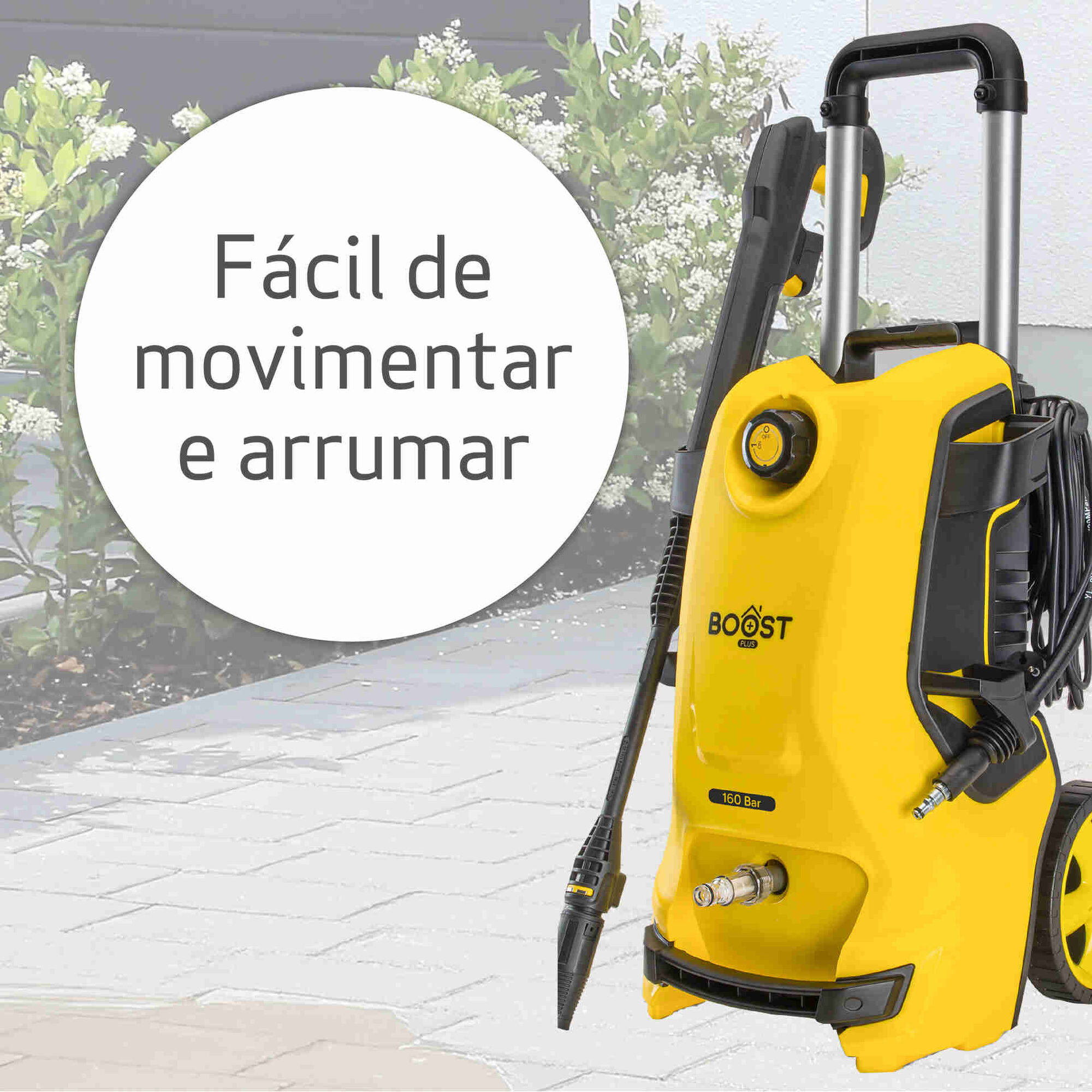 Lavadora Alta Press&atilde;o 160 Bar Boost