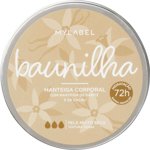 Manteiga Corporal Baunilha MyLabel