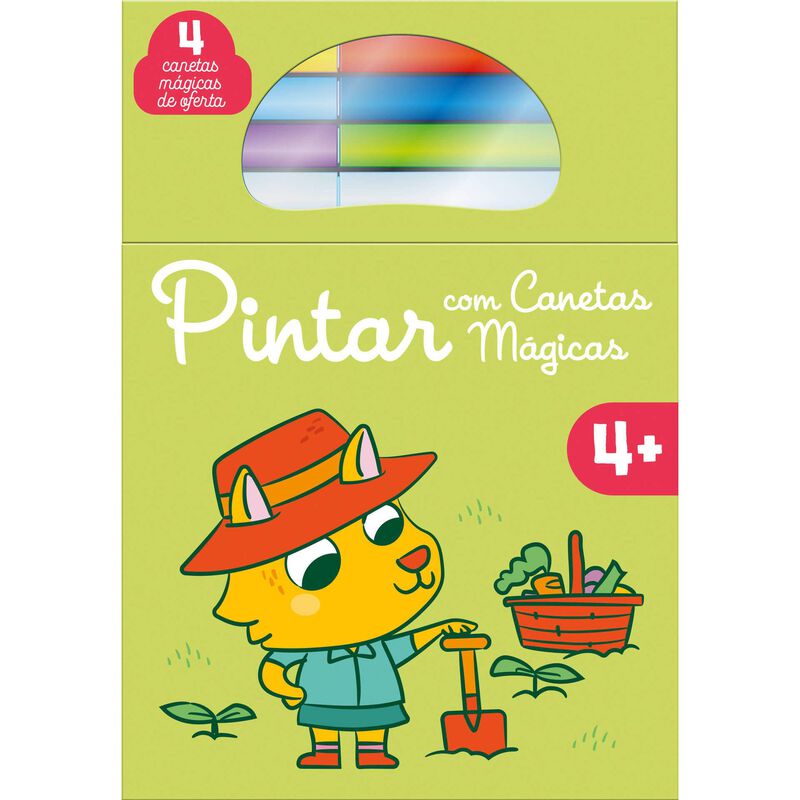 Pintar com Canetas Mágicas - Verde 4+ de Yoyo Books