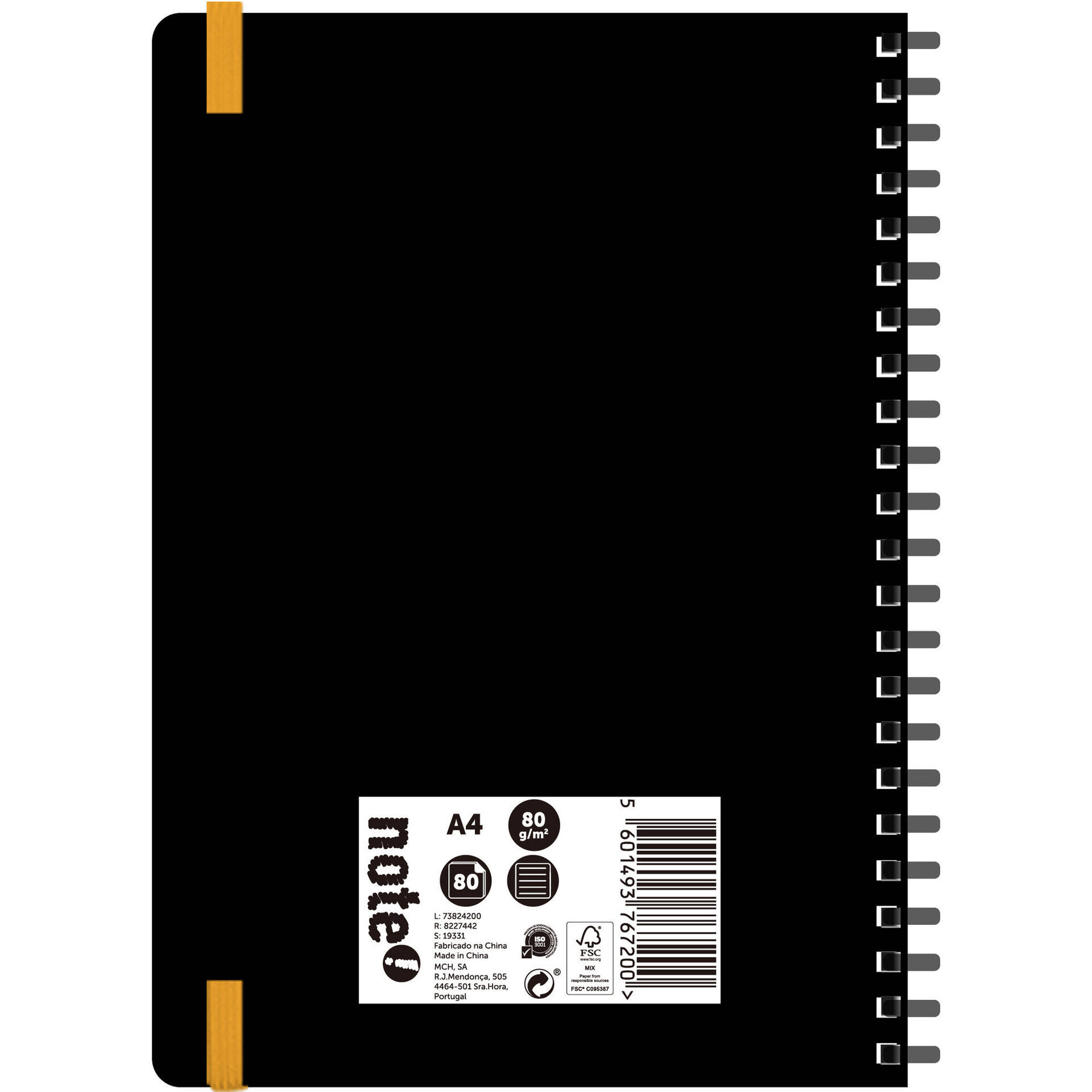 Caderno Espiral A4 Pautado Universitário Soft (várias cores)