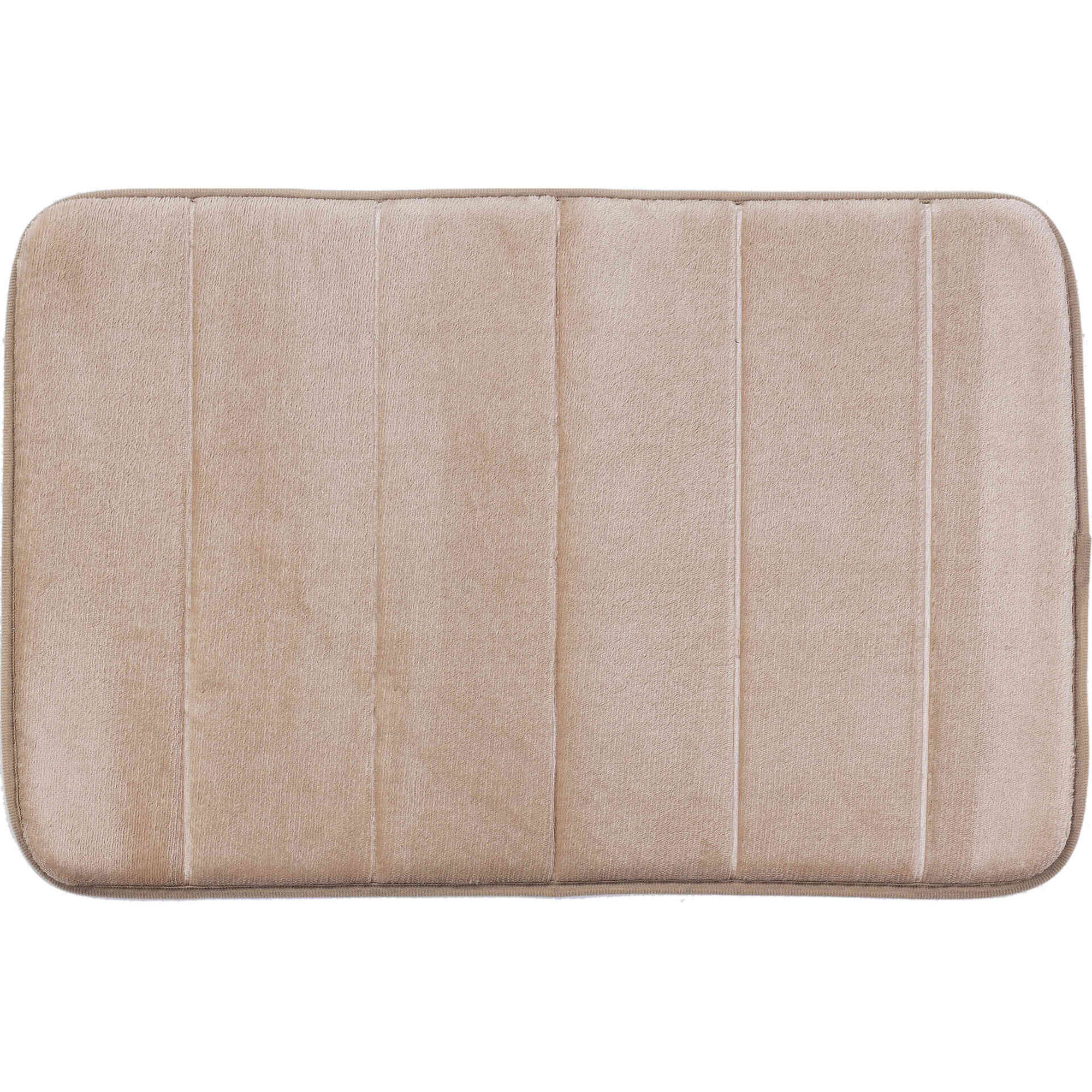 Tapete WC Antiderrapante Barras Bege Kasa